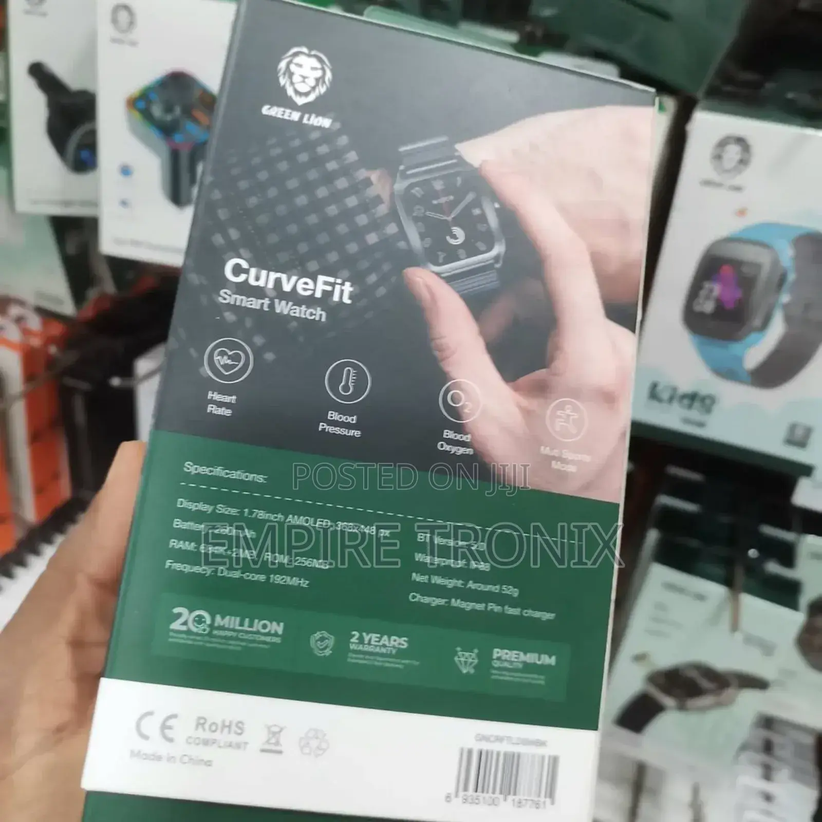 Green Lion Curvefit Smart Watch Super AMOLED
