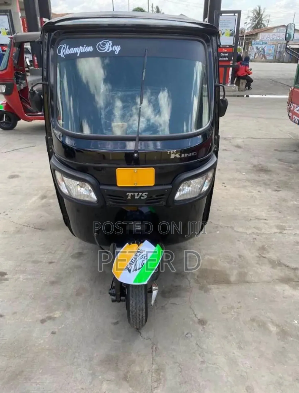 TVS King Cargo 2024 Black