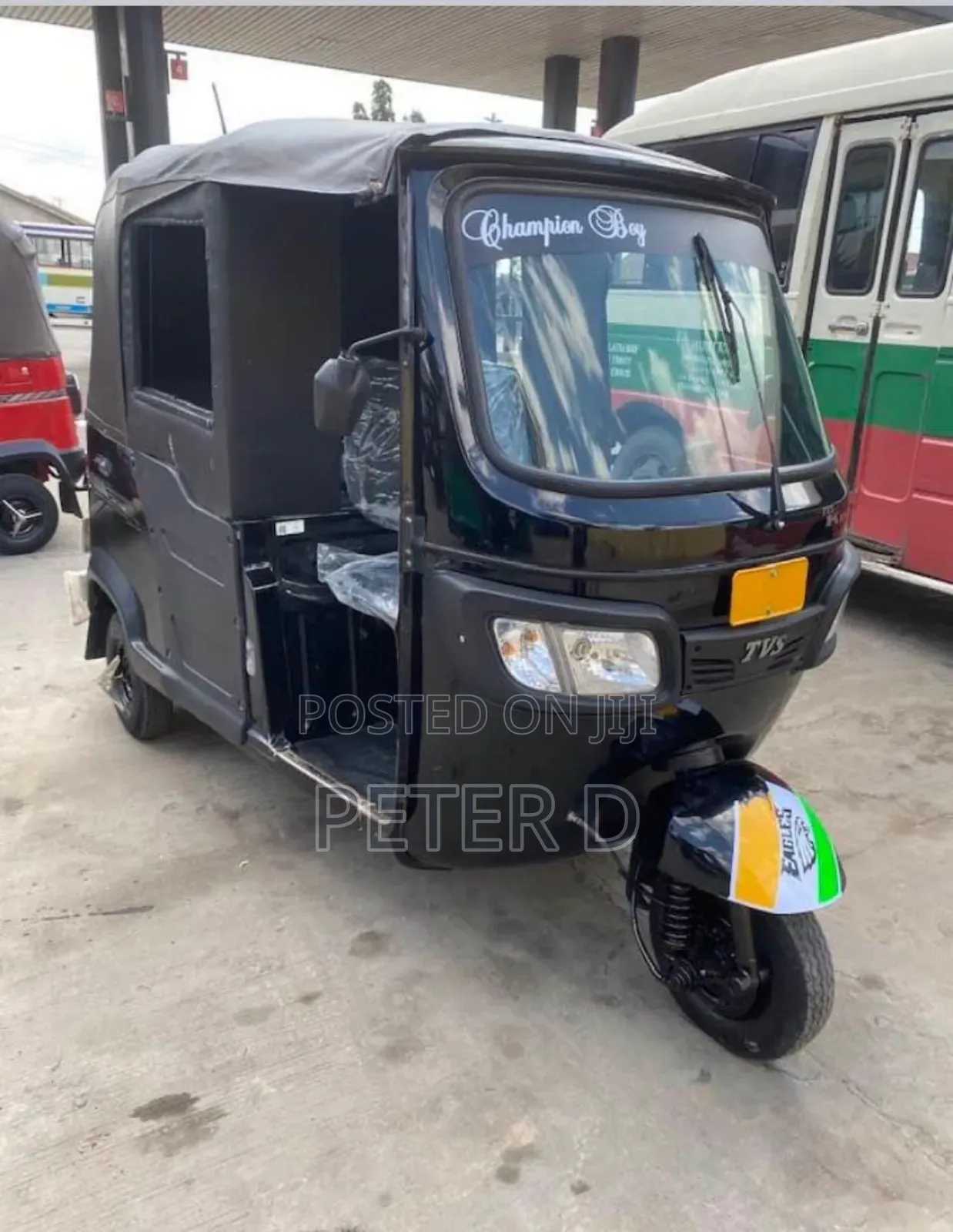 TVS King Cargo 2024 Black