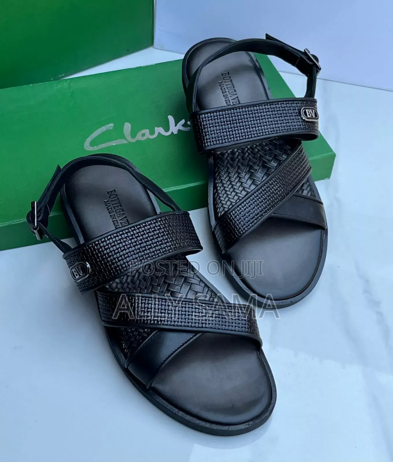 Mens Sandals More Brand Material Leather