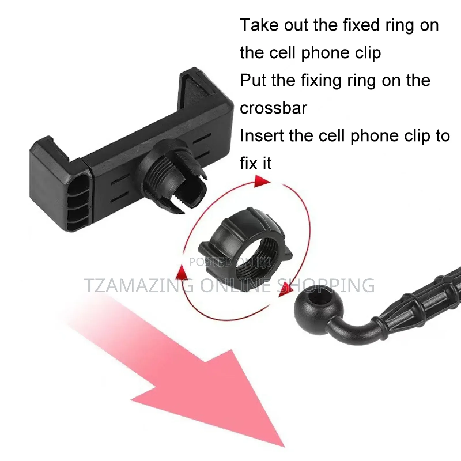 2 Phone Holder LED Ring Light