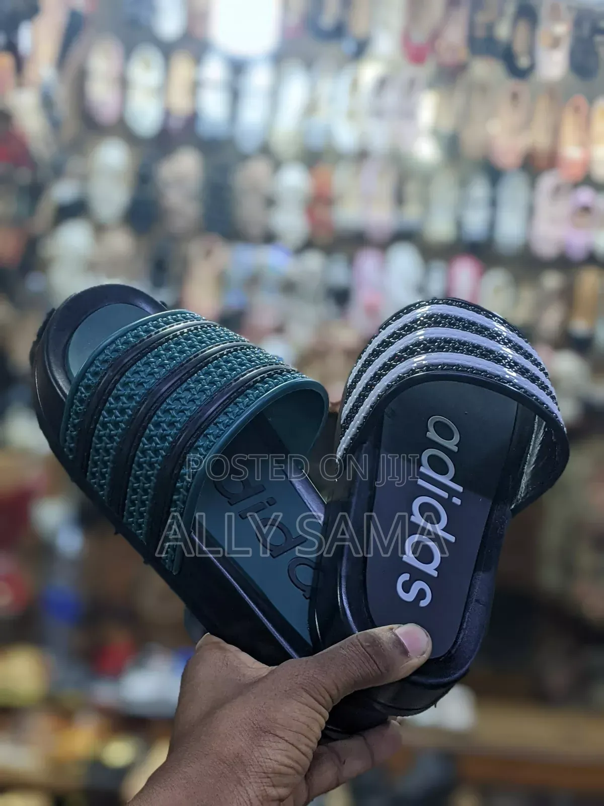 Mens Sandals Adidas Rubber