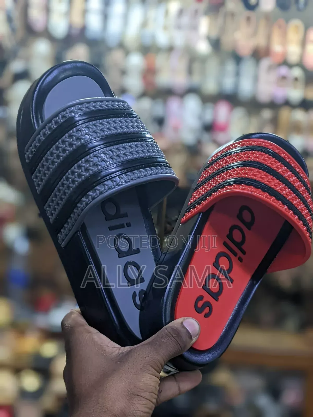 Mens Sandals Adidas Rubber