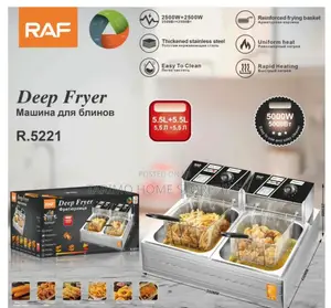 *Raf Deep Fryer Double 11L
