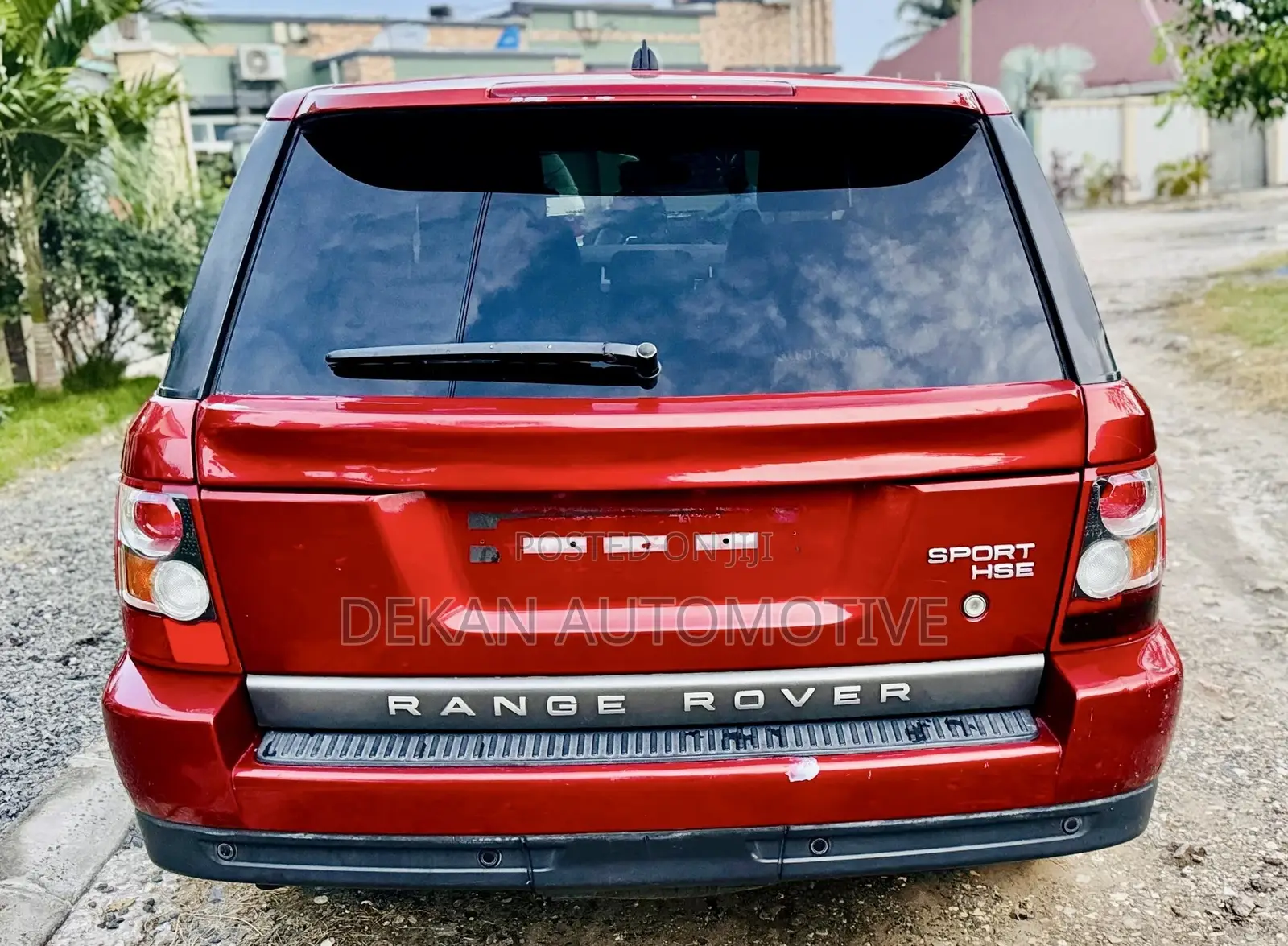 Land Rover Range Rover HSE 2007 Burgundy