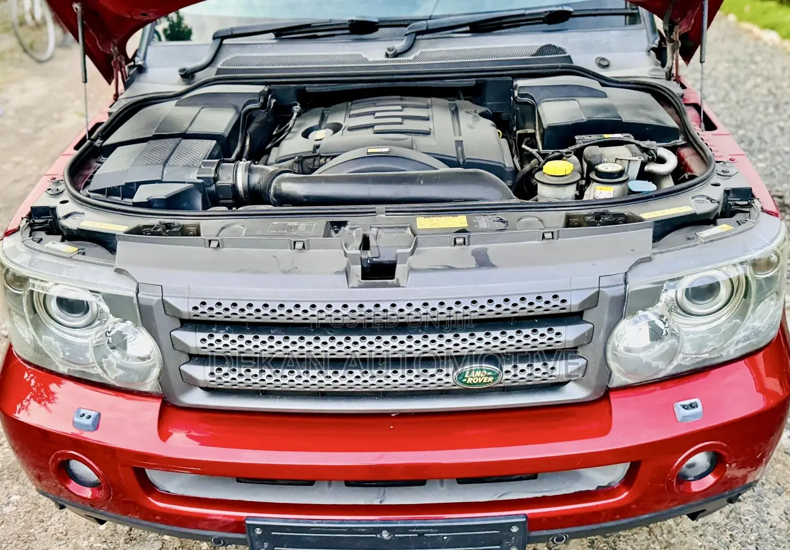 Land Rover Range Rover HSE 2007 Burgundy