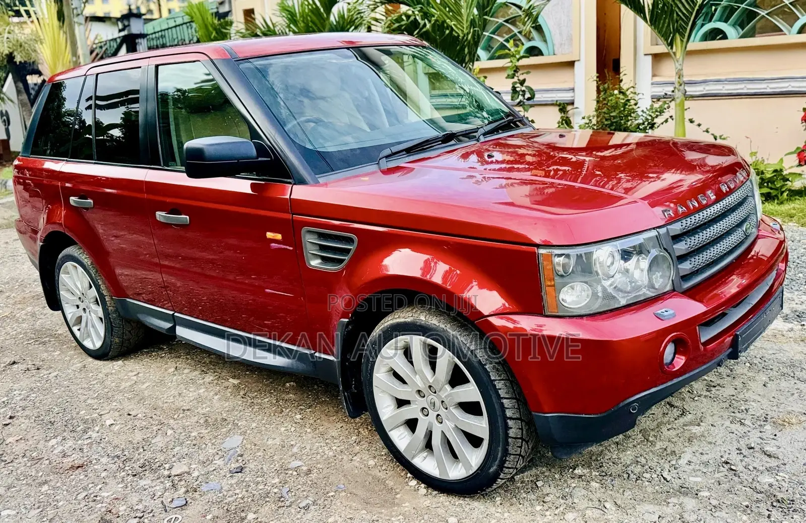 Land Rover Range Rover HSE 2007 Burgundy