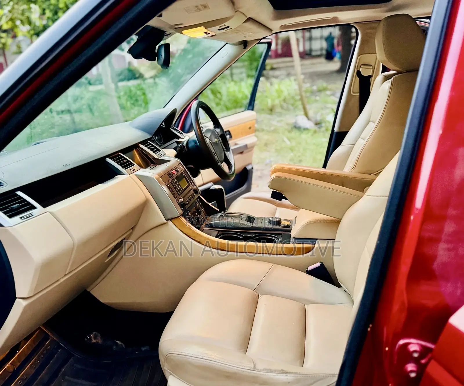 Land Rover Range Rover HSE 2007 Burgundy