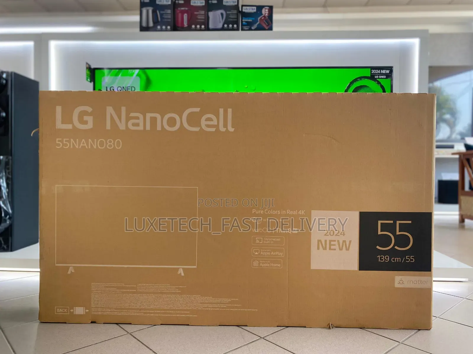 LG 55 Inch Nanocell NANO80 Smart TV 2024