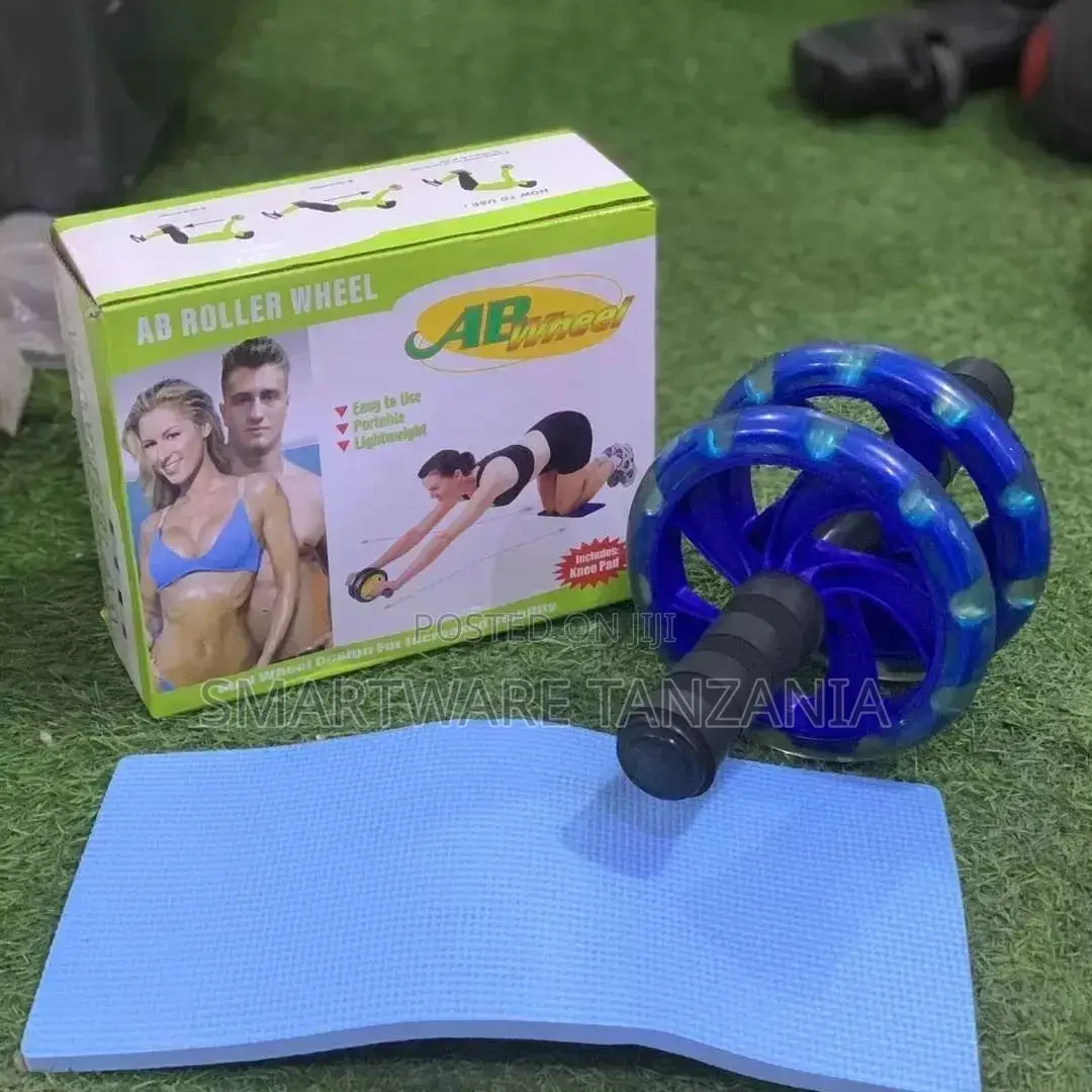 Ab Wheel Exercise Equipment For Core Workout With Knee Pad