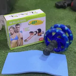 Ab Wheel Exercise Equipment For Core Workout With Knee Pad