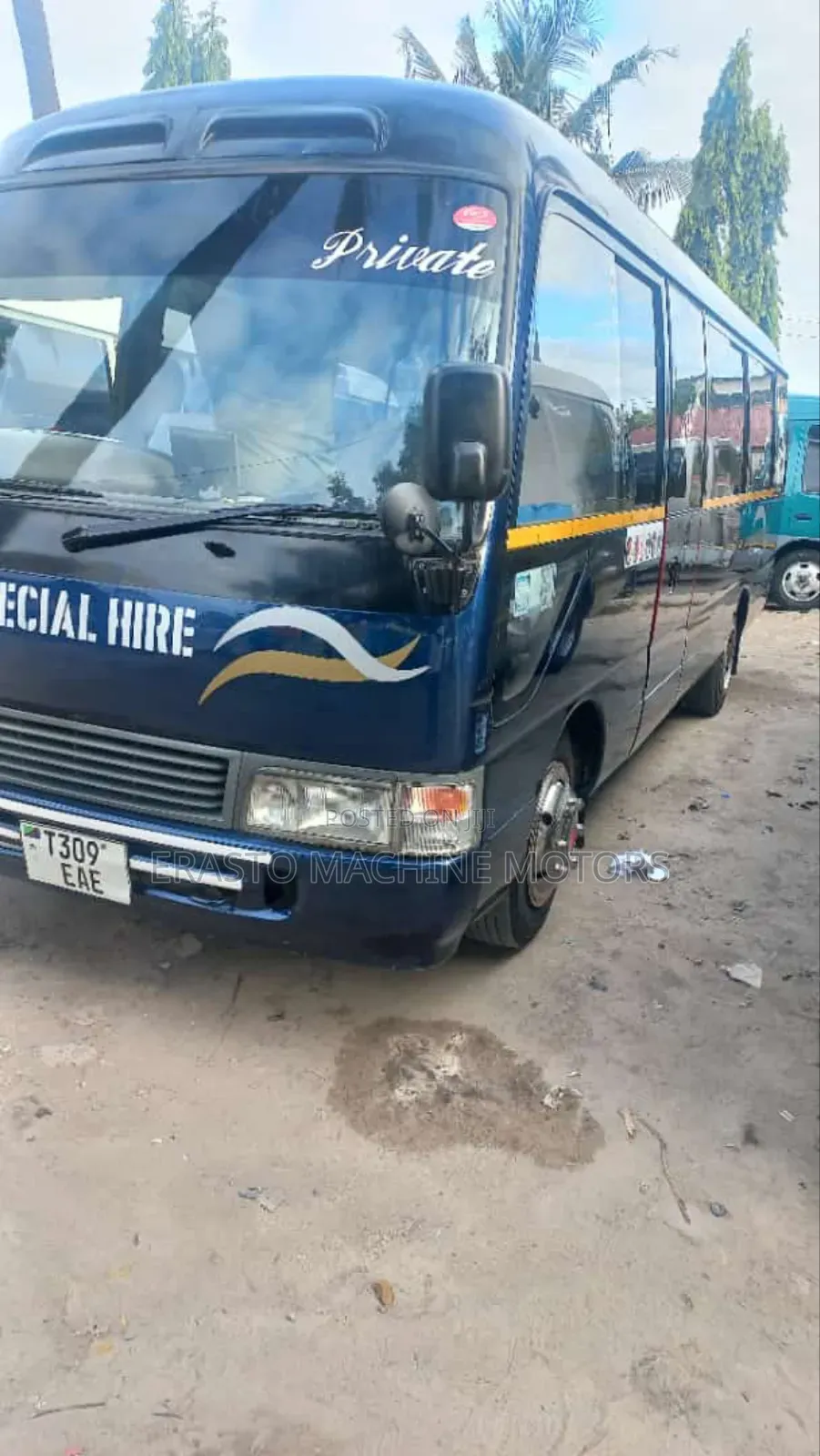 Toyota Coaster 2003 Blue