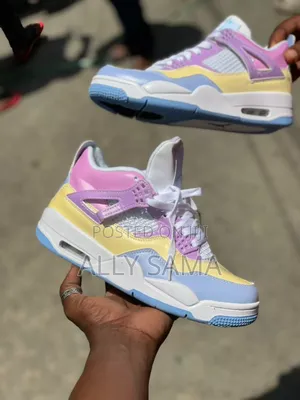 Mens Sneakers Jordan4 White