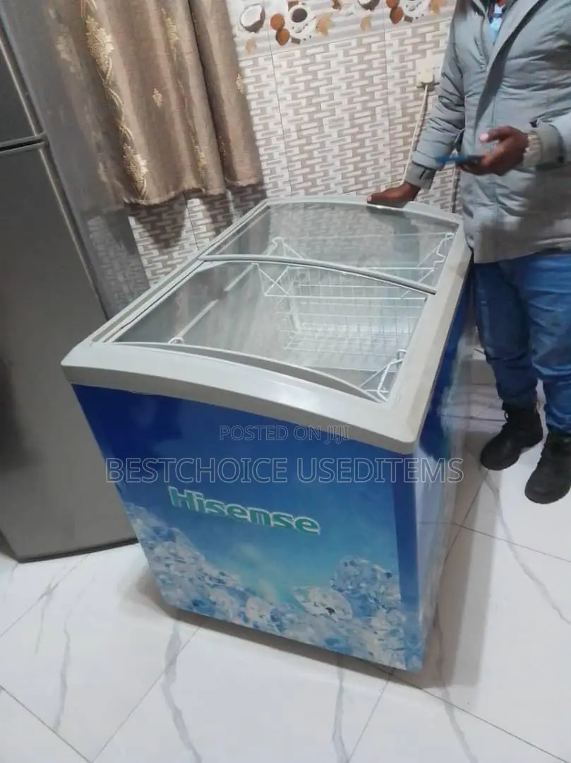 Hisense Freezer Lita 250 Bado Jipya Halijatumika Kabisaaa W