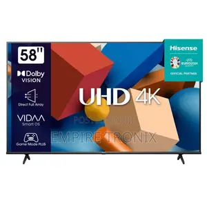 Hisense 58 Inch UHD Smart TV (58a6h/K)