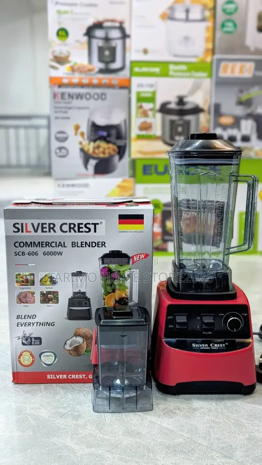 New Silver Crest Blender Lita 2 Jug 2