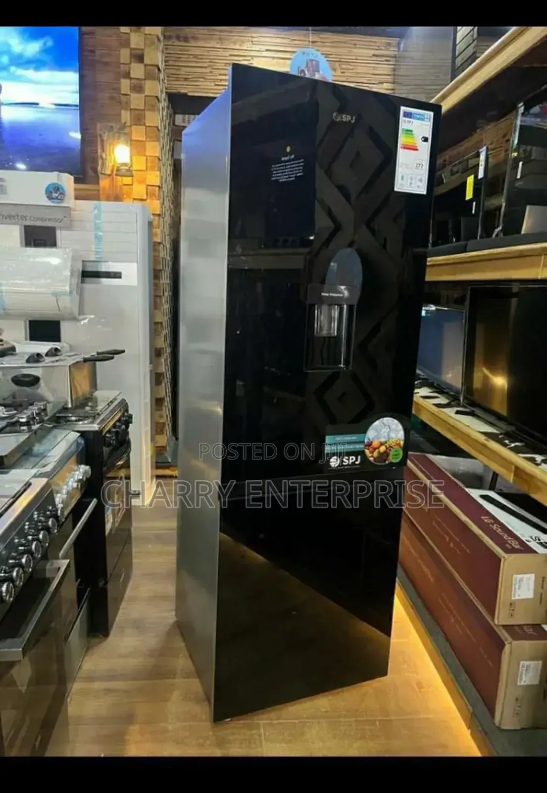 SPJ REFRIGERATOR/ Fridge With Water Dispenser Bblu429c 320l