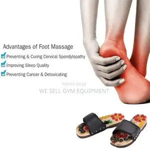 Stone Foot Massage Slippers