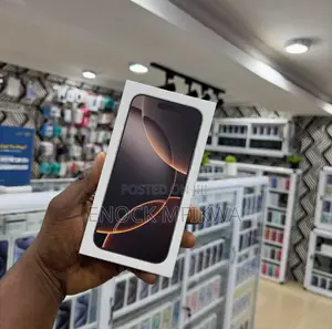 New Apple iPhone 16 Pro Max 256 GB Black