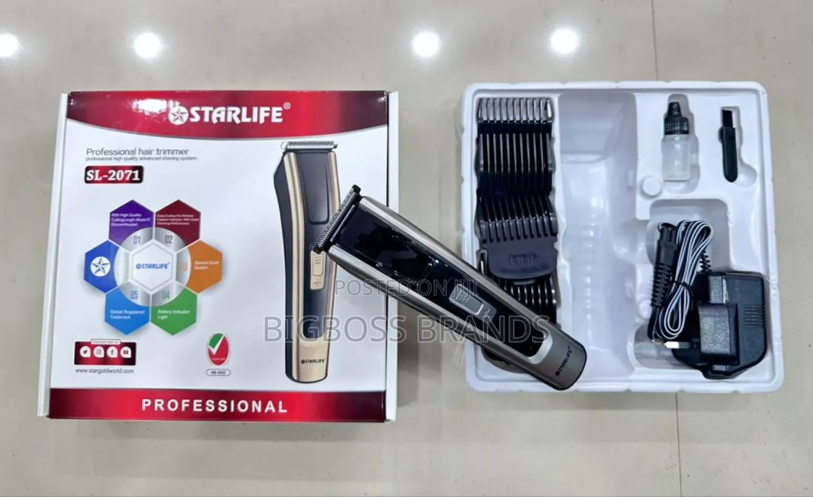 Starlife Professional Rechargeable Hair Trimmer