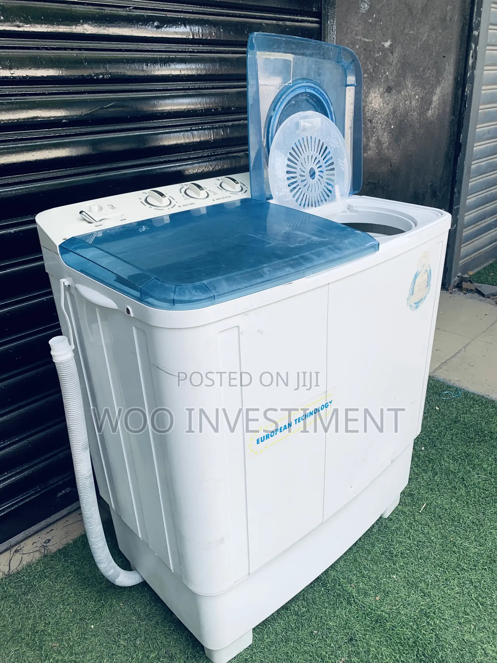 Washing Mashine Mpya Sana 7.5kg Clean Inafua Na Kukamua.