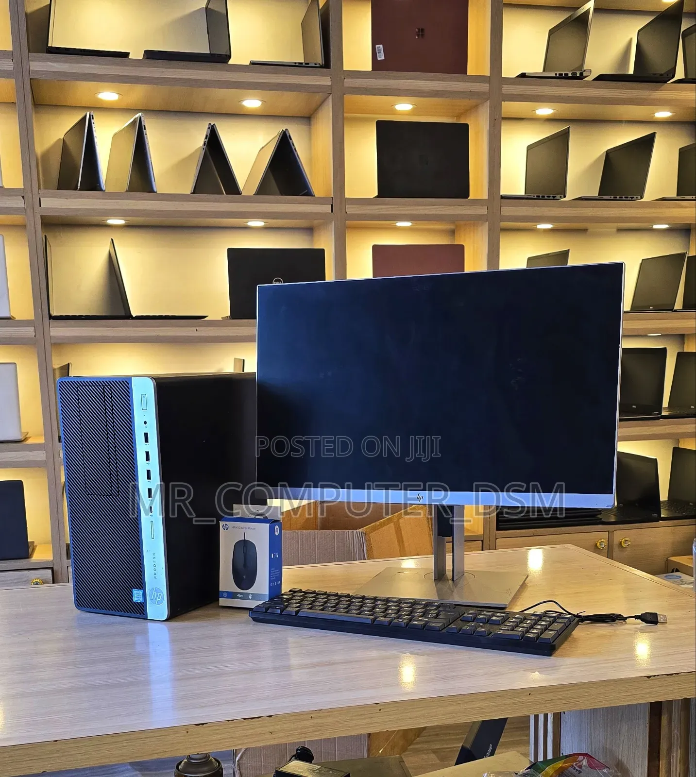 Hp Prodesk With 24inch