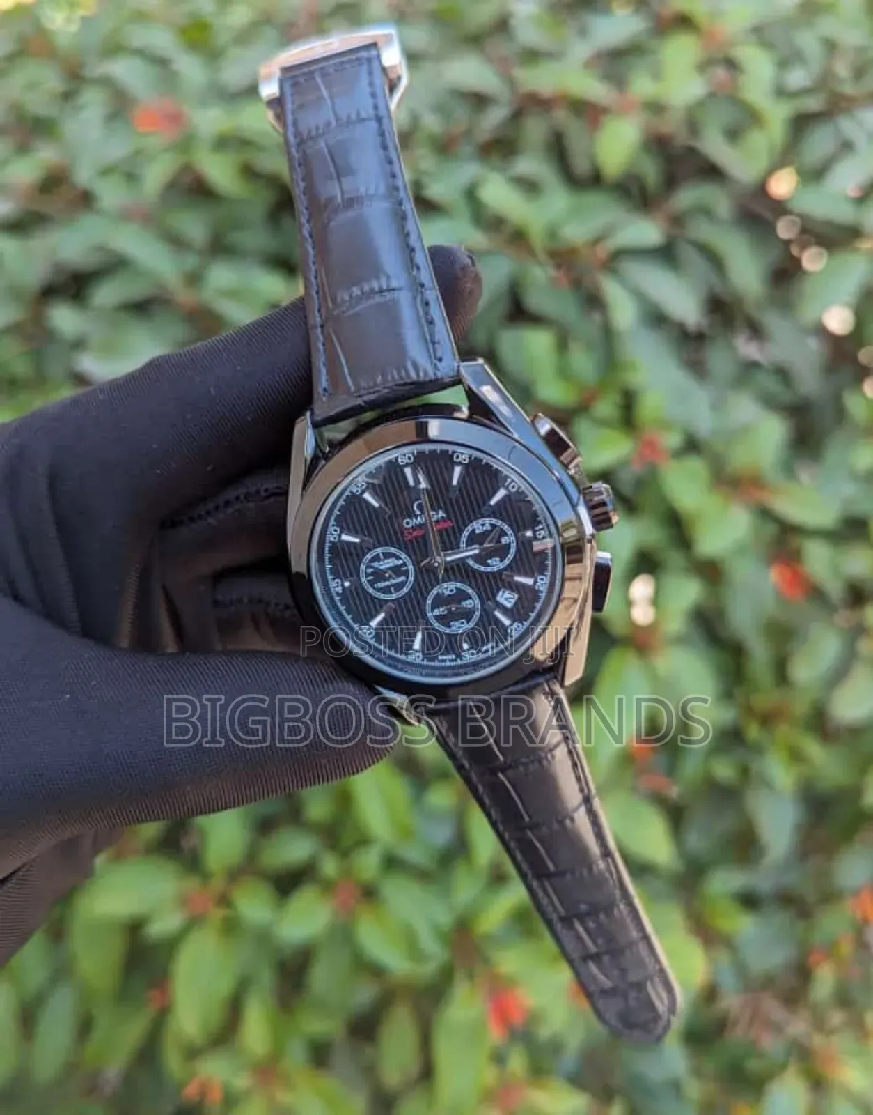 OMEGA Leather Strap