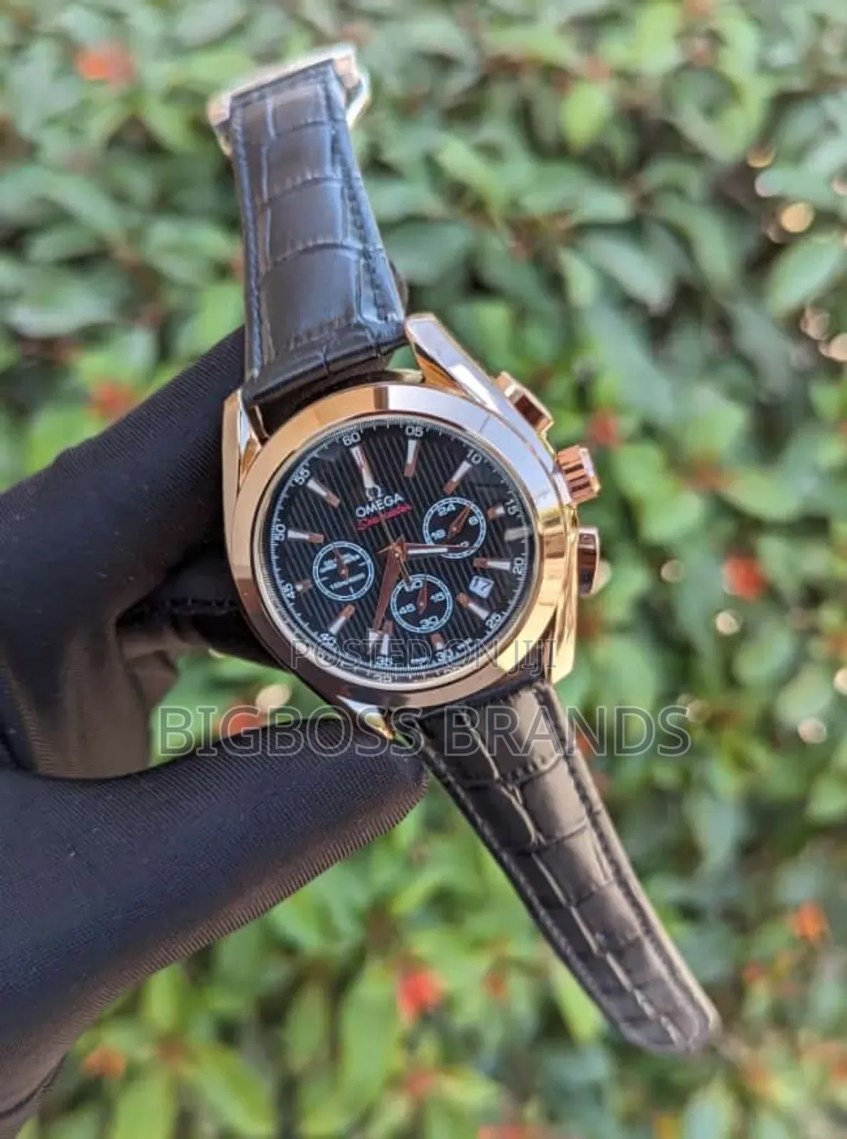 OMEGA Leather Strap