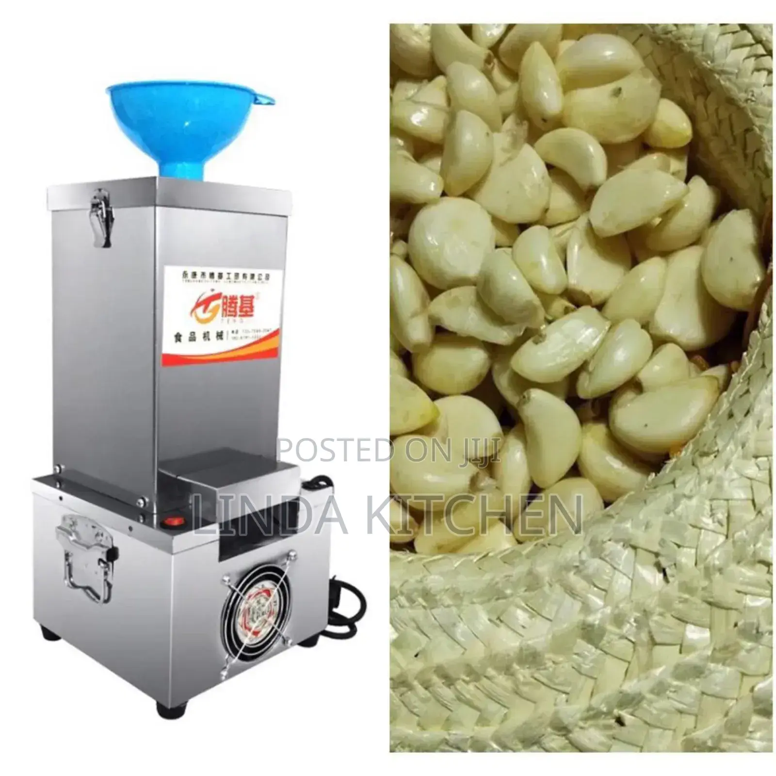 Garlic Peleer Machine 25kg/Hr