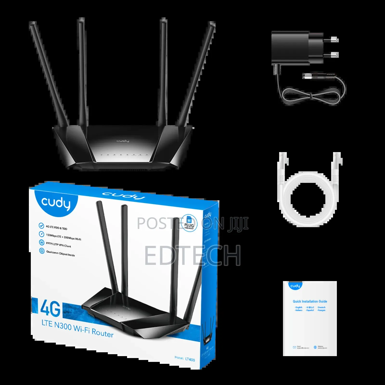 Wifi Router Cudy Universal 300mbps
