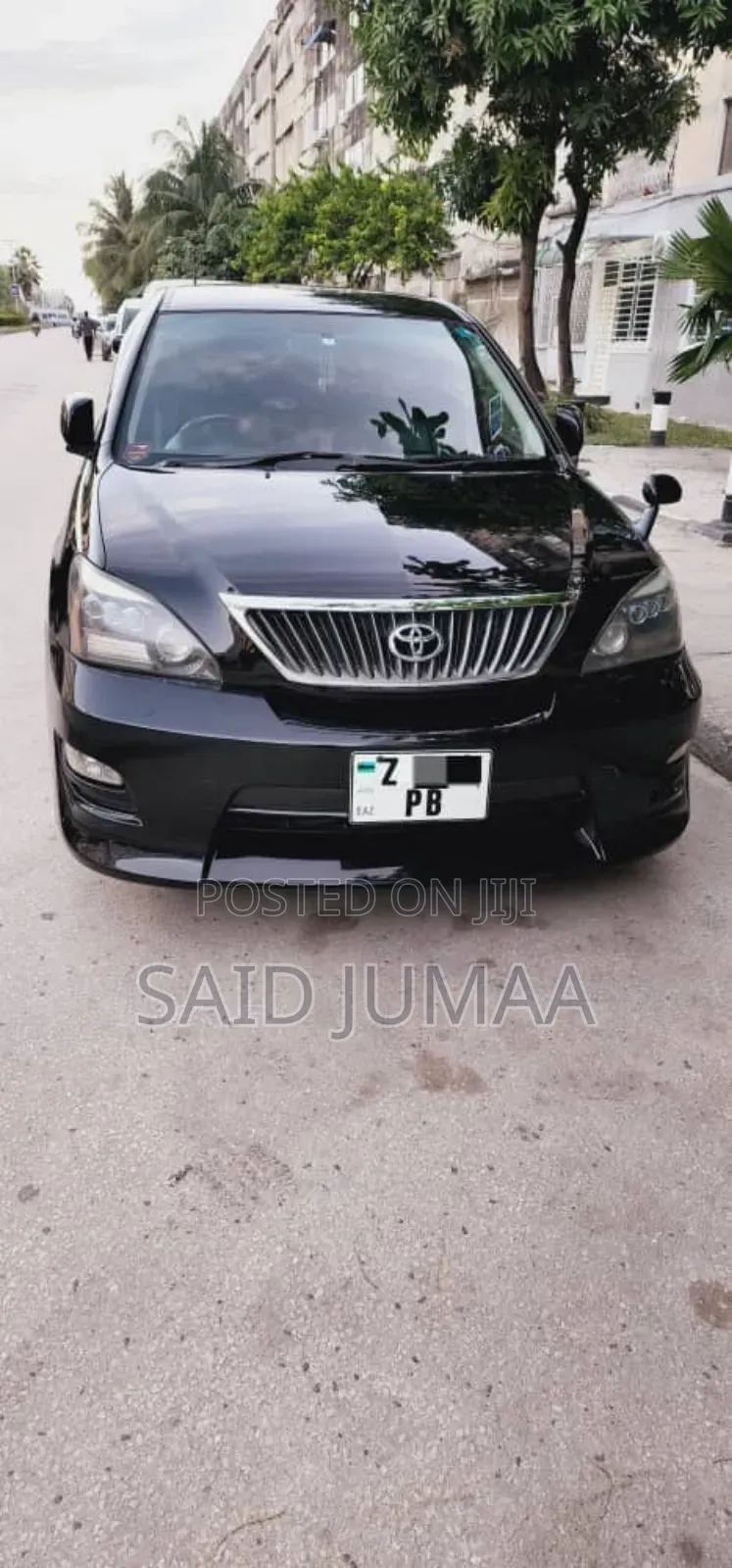 Toyota Harrier 2.4 2007 Black