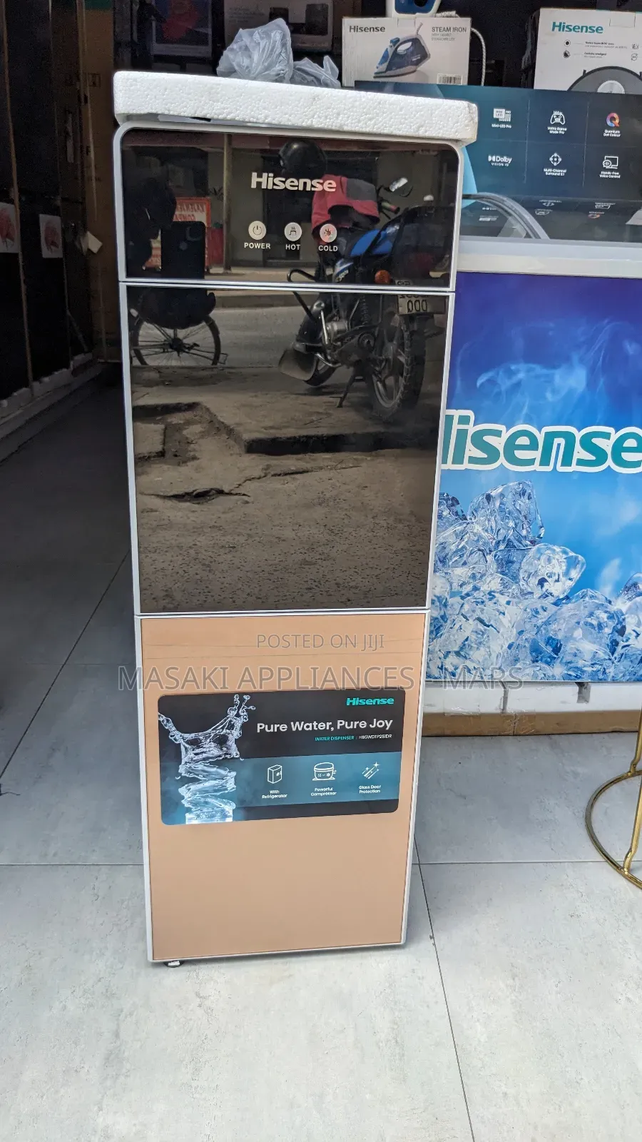 Hisense Water Dispenser With Refrigerator | H85wdtp2s1dr
