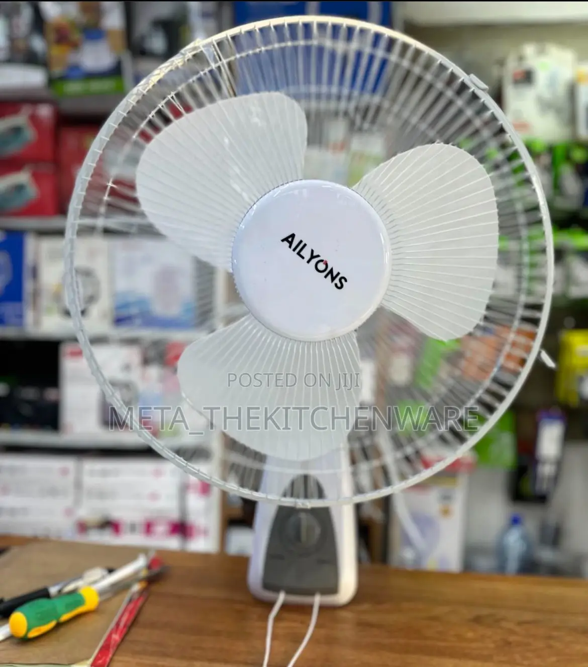 Ailyons Wall Mounted Fan Size 16