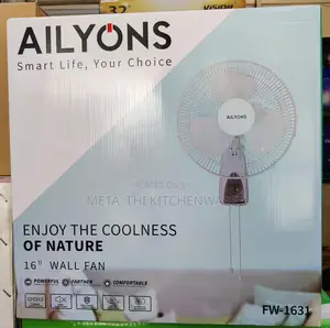 Ailyons Wall Mounted Fan Size 16