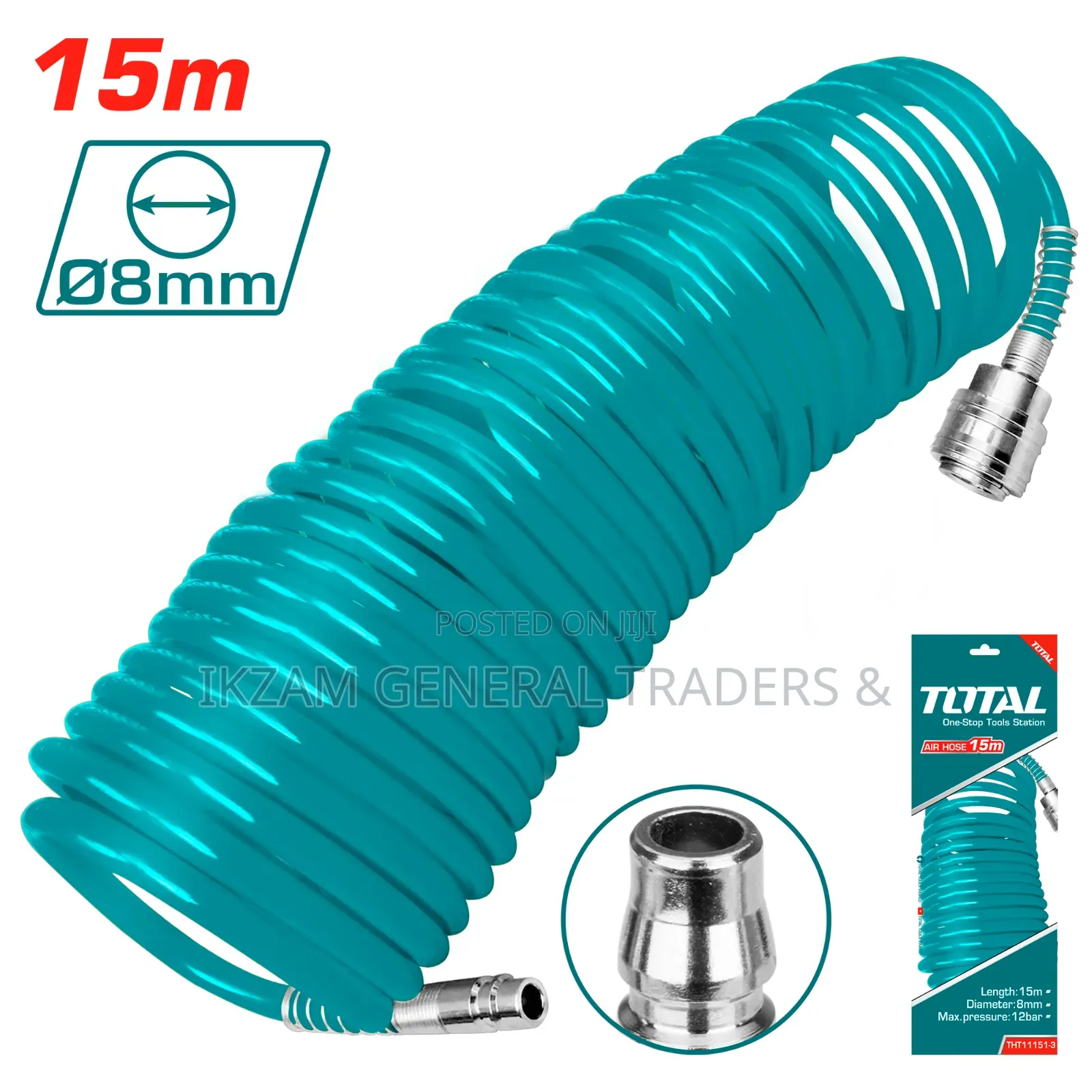 PU Hose Pipe 0.8mm (15mtr)