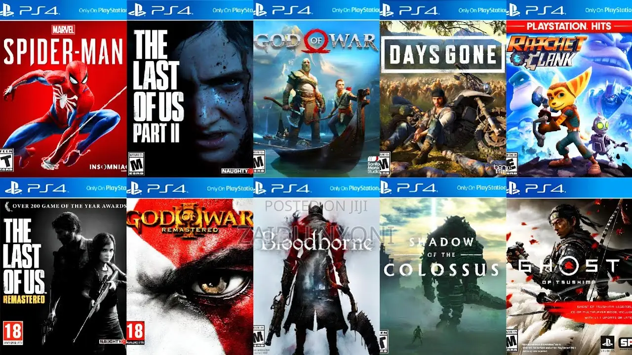 PS4 Games Chipped Games Playstation 4 9.00 11.00