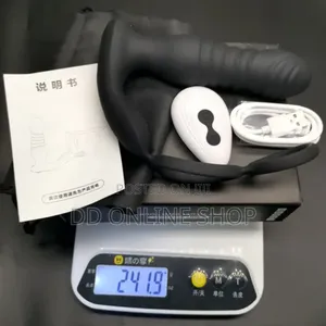 Double Ring Remote Control Telescopic Butt Anal Plug