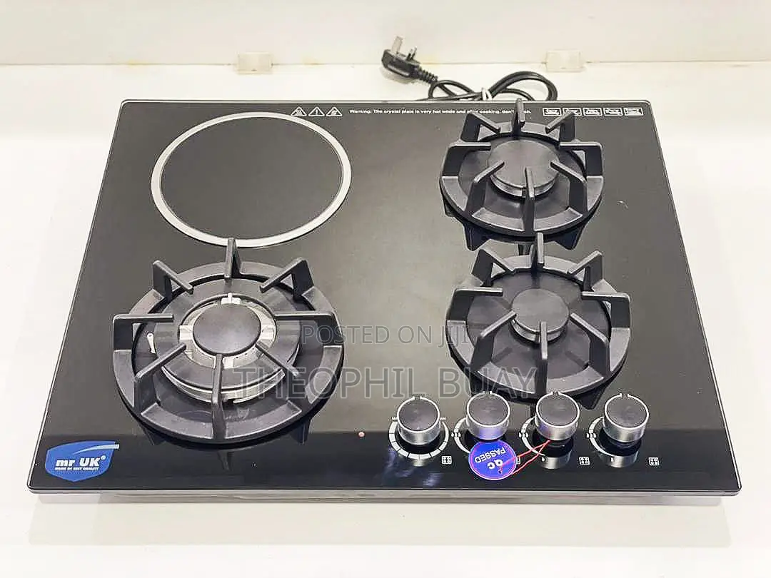 Mr Uk Gas and Electric Cooker With Induction Plate