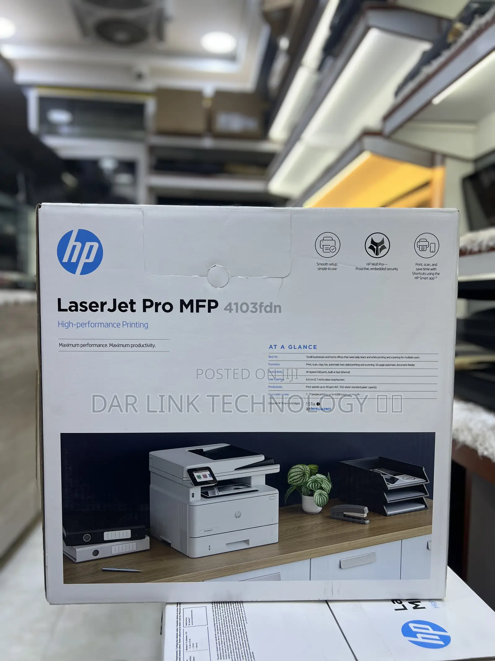 HP Laserjet PRO MFP 4103fdn