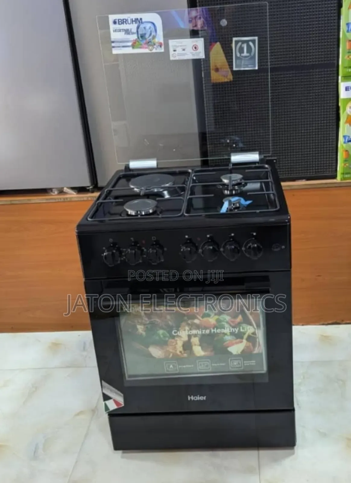 Haier Gas Cooker 60*60 4plates