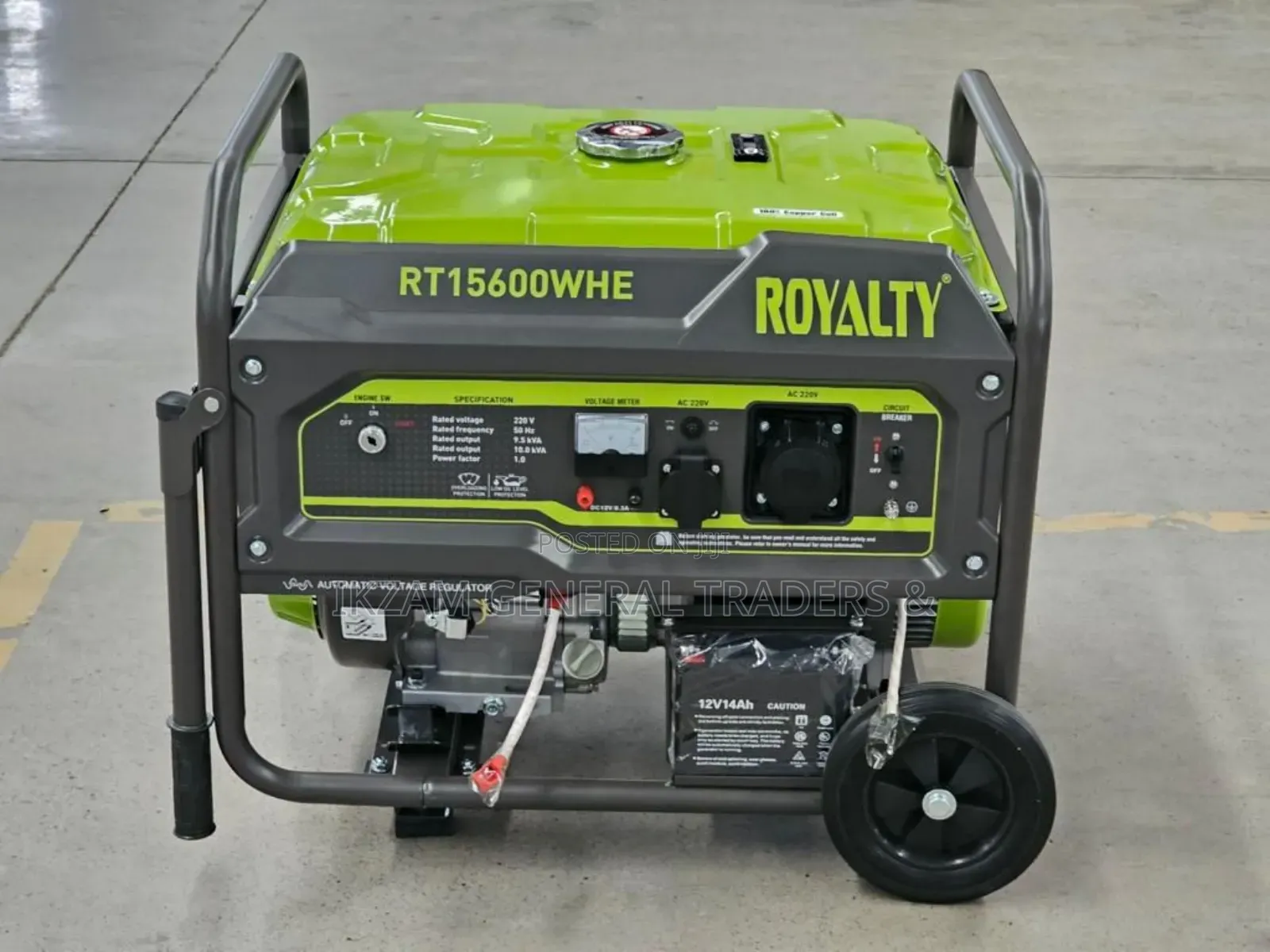 Generator Petroleum 10kva (Open Body) Single Phase
