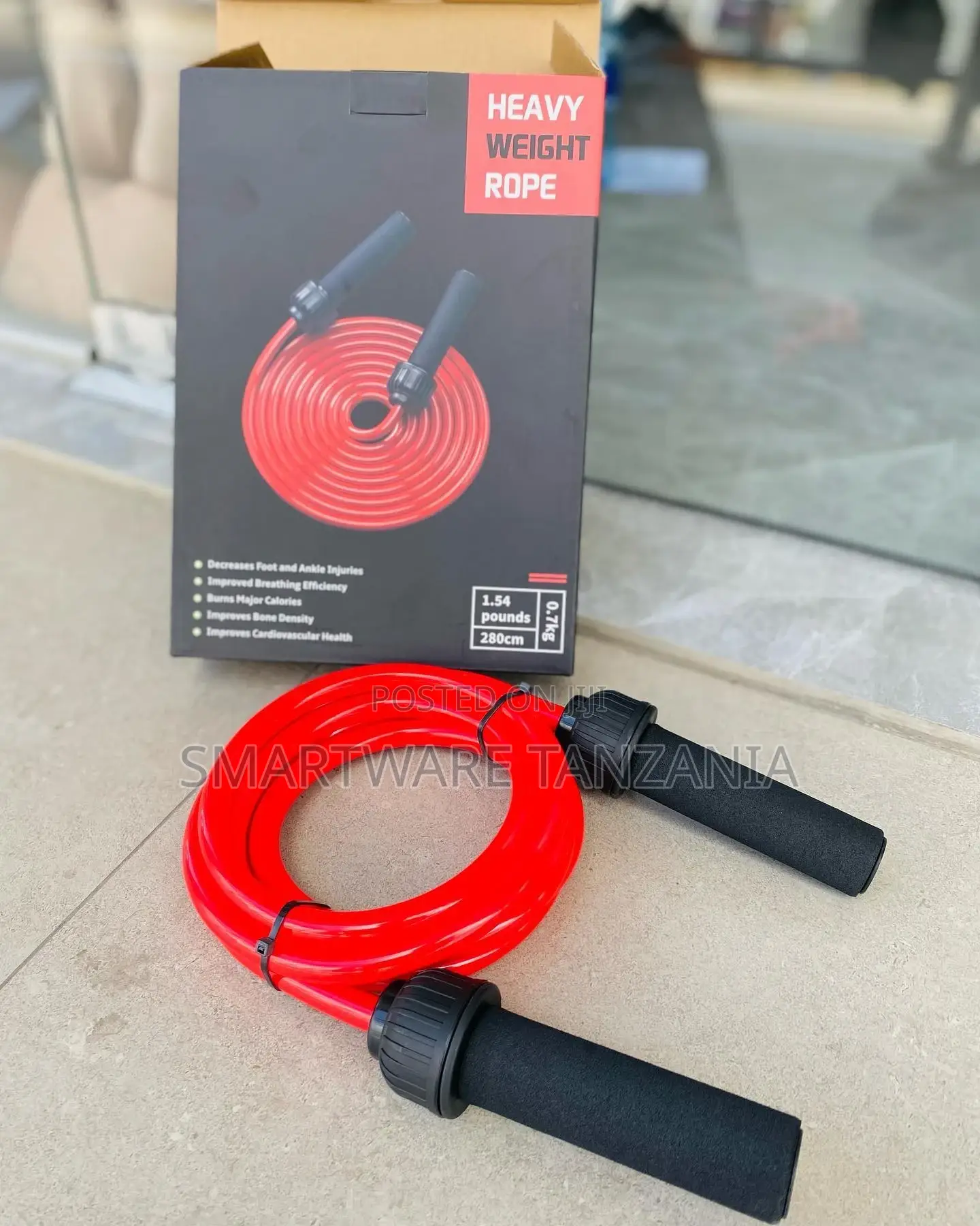 Jump Rope, Weighted Jump Rope Workout Exercise Gym Fitness