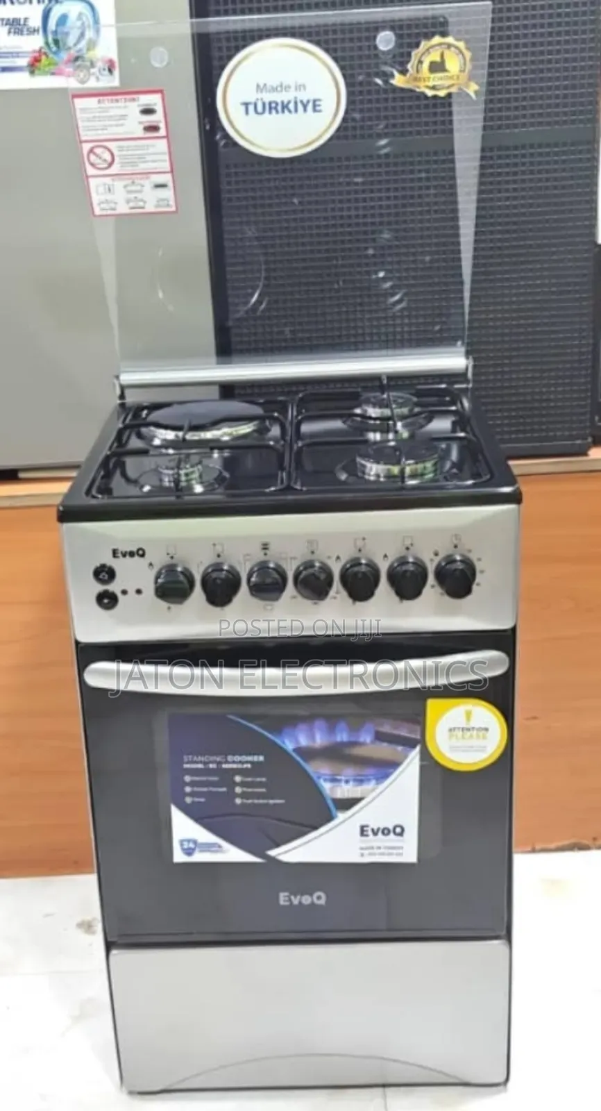 Evoq Gas Cooker 50*60 4plate