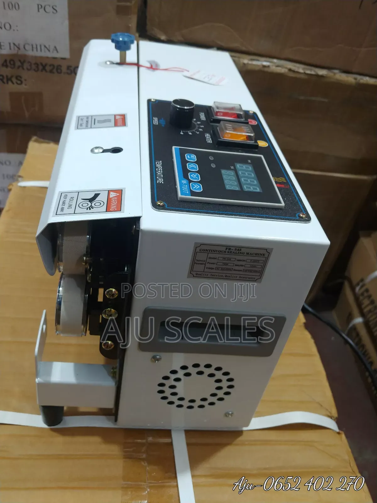 FR-545 Continuous Band Sealer