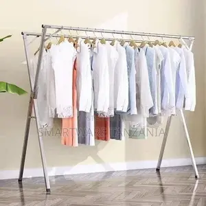 Laundry Rack, Metal Clothes Drying Rack Indoor Clothes Horse