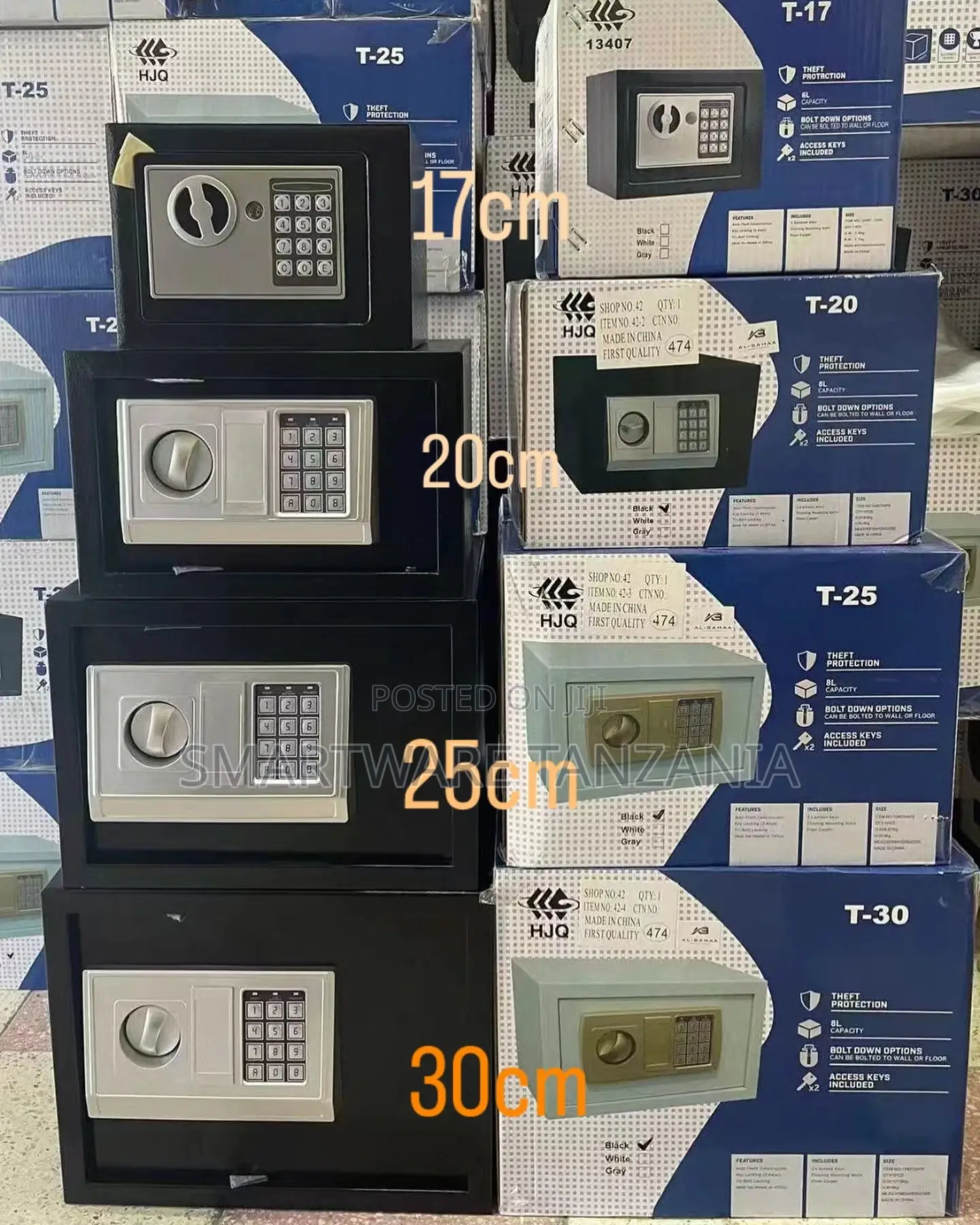 Fireproof Security Money, Cash, Document Safe Box Storage