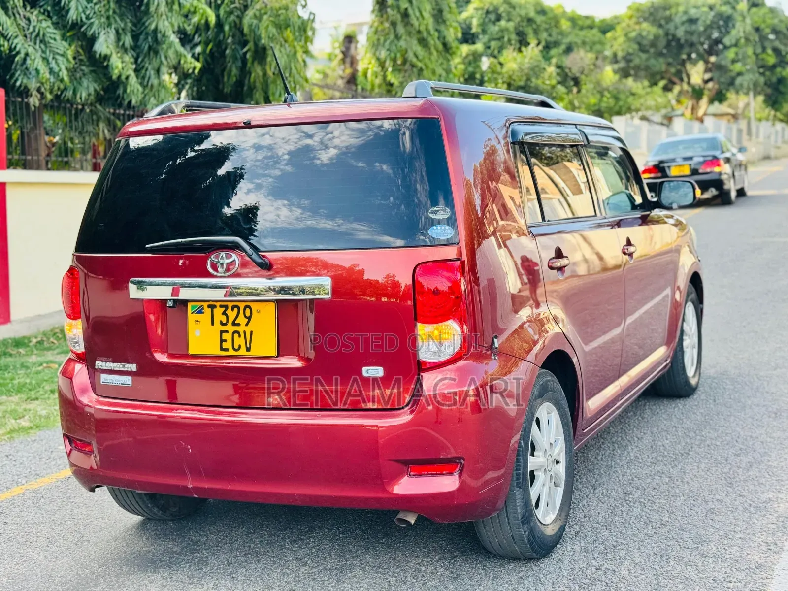 Toyota Corolla Rumion 2008 Red