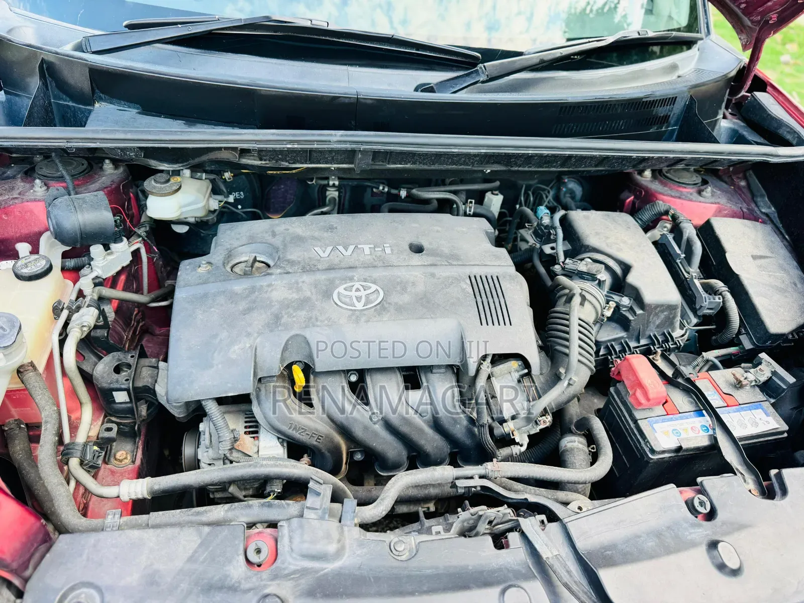 Toyota Corolla Rumion 2008 Red