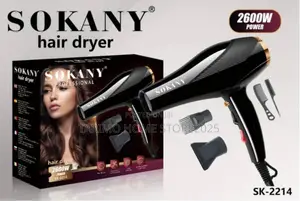 Hair Drayer, Brand N Sokany, Ina 2600W Set Kama Ilivyo Hapo
