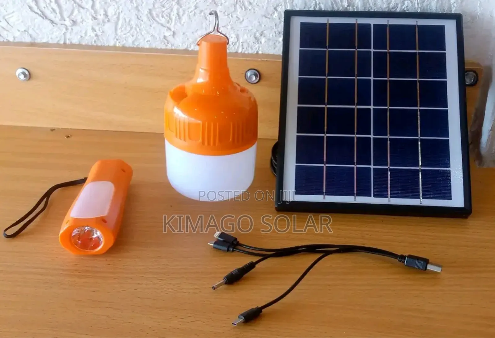 Taa Solar Mtambo Taa 1 Panel, Chaji Simu